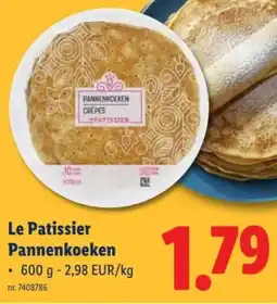 Lidl Le Patissier Pannenkoeken aanbieding