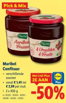 Lidl Maribel Confituur aanbieding