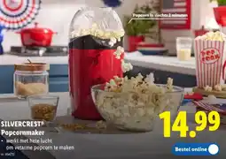 Lidl Silvercrest popcornmaker aanbieding
