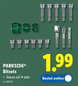 Lidl Parkside Bitsets aanbieding