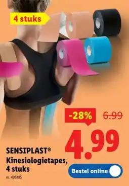 Lidl Sensiplast kinesiologietapes, aanbieding