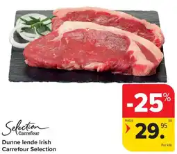 Carrefour Market Dunne lende Irish Carrefour Selection aanbieding