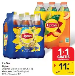Carrefour Market Lipton Ice Tea aanbieding