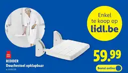 Lidl Douchestoel opklapbaar aanbieding