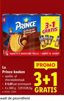 Lidl Prince-koeken aanbieding