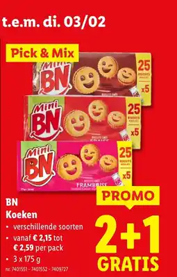 Lidl Koeken aanbieding