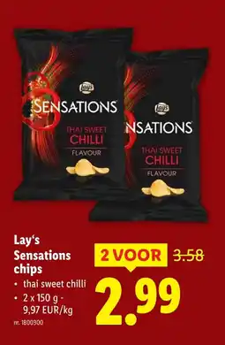 Lidl Sensations chips aanbieding
