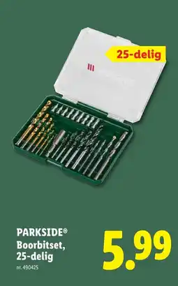 Lidl Boorbitset, 25-delig aanbieding