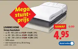 Lidl Jersey hoeslaken aanbieding