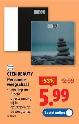 Lidl Personenweegschaal aanbieding
