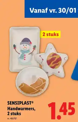 Lidl Handwarmers, 2 stuks aanbieding