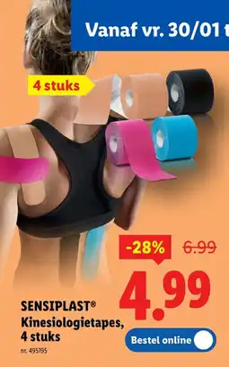Lidl Kinesiologietapes, 4 stuks aanbieding