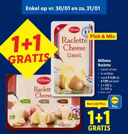 Lidl Raclette aanbieding
