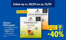 Lidl Koffiecapsules aanbieding