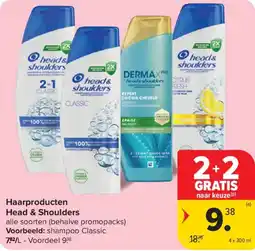 Carrefour Market Haarproducten head & shoulders aanbieding