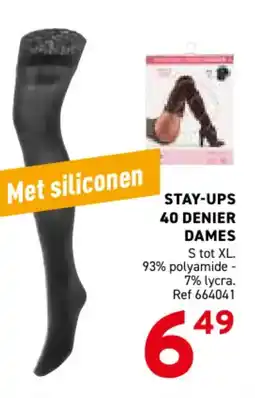 Trafic Stay-ups 40 denier dames aanbieding