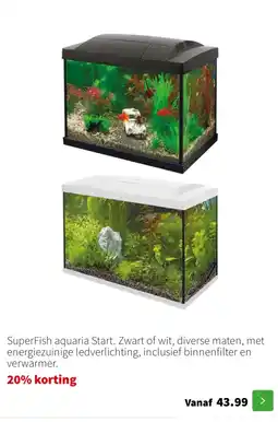 Intratuin SuperFish aquaria Start aanbieding