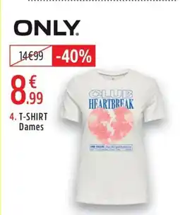 Intersport T-shirt dames aanbieding