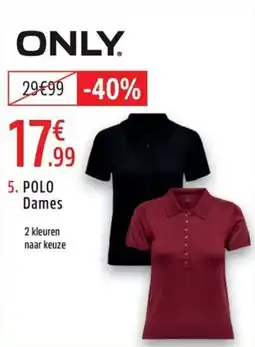 Intersport Polo dames aanbieding
