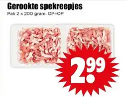 Dirk Gerookte spekreepjes aanbieding