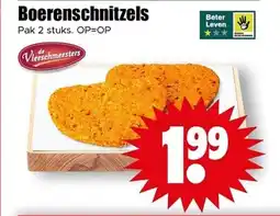 Dirk Boerenschnitzels aanbieding