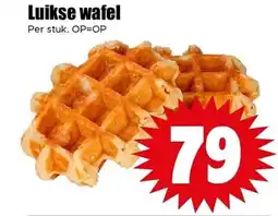 Dirk Luikse wafel aanbieding