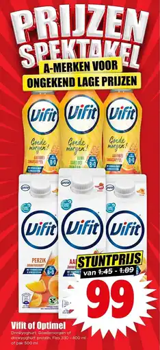 Dirk Vifit of Optimel aanbieding