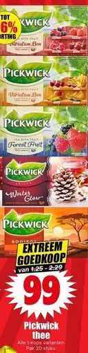 Dirk Pickwick thee aanbieding