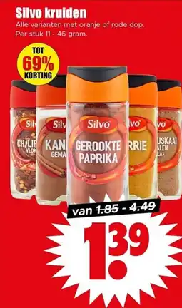 Dirk Silvo kruiden aanbieding
