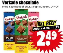 Dirk Verkade chocolade aanbieding