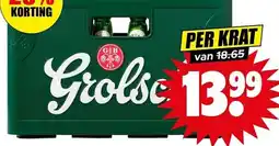 Dirk Grolsch pils aanbieding