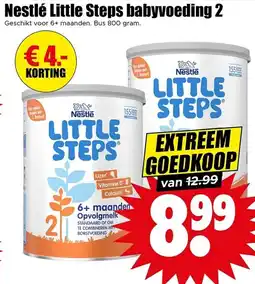 Dirk Nestlé Little Steps babyvoeding 2 aanbieding