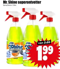 Dirk Mr. Shine superontvetter aanbieding