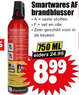 Dirk NL Smartwares AF brandblusser aanbieding