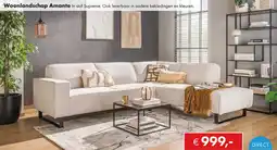 Woonsquare Woonlandschap Amante aanbieding