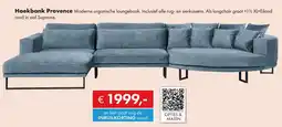 Woonsquare Hoekbank Provence aanbieding