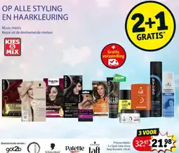 Kruidvat Alle styling en haarkleuring aanbieding
