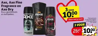 Axe, Axe Fine Fragrance en Axe Dry