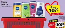 Kruidvat Nivea douche aanbieding