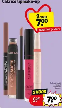 Kruidvat Catrice lipmake-up aanbieding
