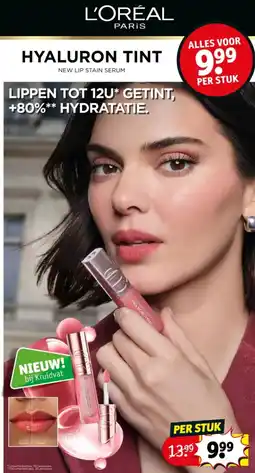Kruidvat L'oréal paris hyaluron tint aanbieding