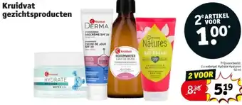 Kruidvat Kruidvat gezichtsproducten aanbieding