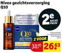 Kruidvat Nivea gezichtsverzorging Q10 aanbieding