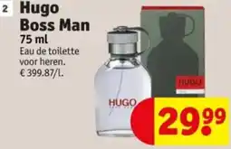 Kruidvat Hugo Boss Man aanbieding