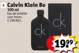 Kruidvat Calvin Klein Be aanbieding