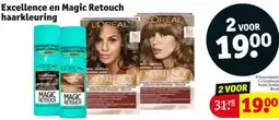 Kruidvat Excellence en Magic Retouch haarkleuring aanbieding