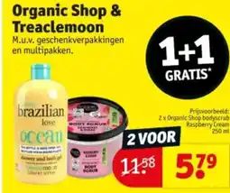 Kruidvat Organic Shop & Treaclemoon aanbieding