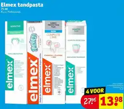 Kruidvat Elmex tandpasta aanbieding