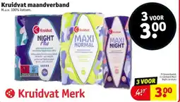 Kruidvat Kruidvat maandverband aanbieding