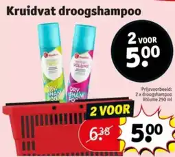 Kruidvat Kruidvat droogshampoo aanbieding